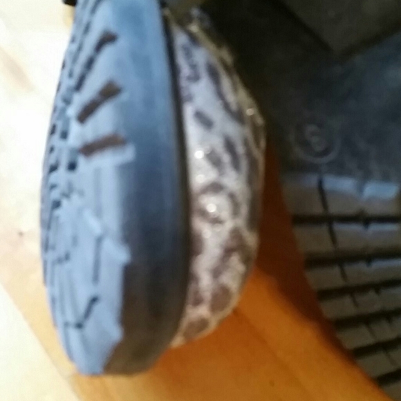 Leopard Boots for girls Size 3 - Picture 6 of 6